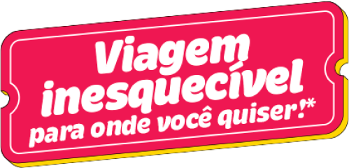 Viagem inesquecível para onde você quiser